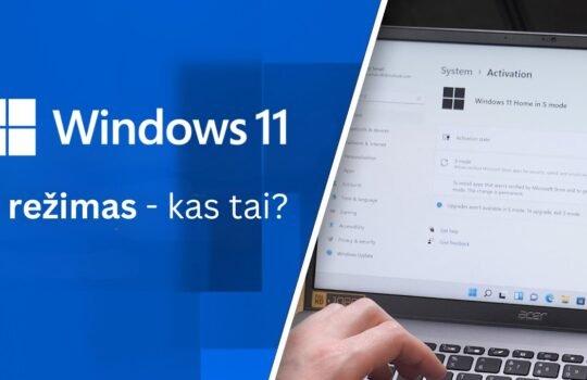 Windows 11 S Režimas