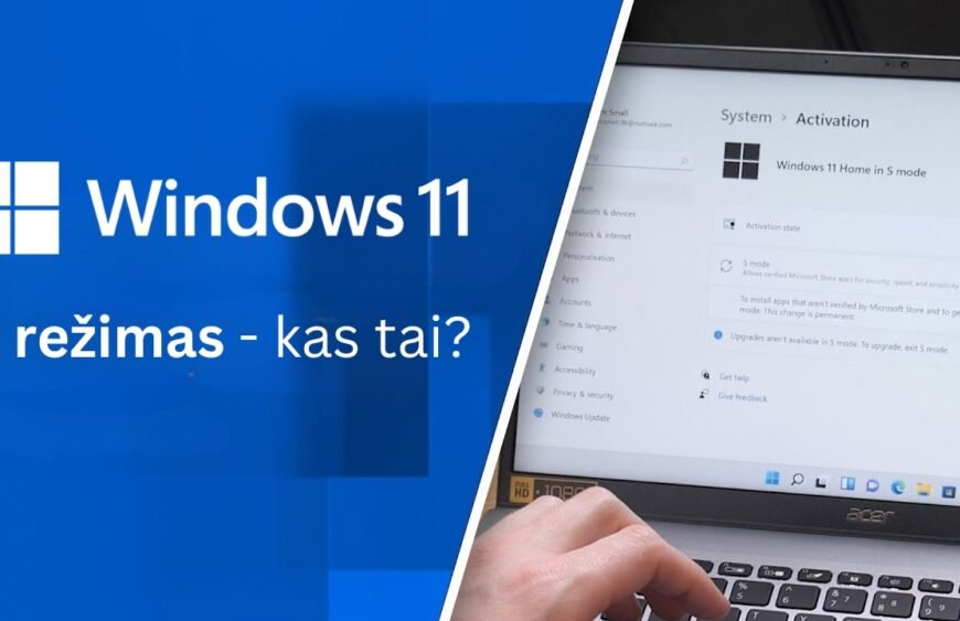 Windows 11 S Režimas