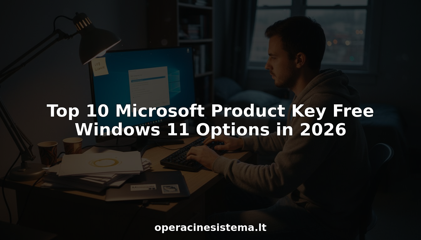 Microst Key Top 10 Microsoft Product Key Free Windows 11 Options in 2026
