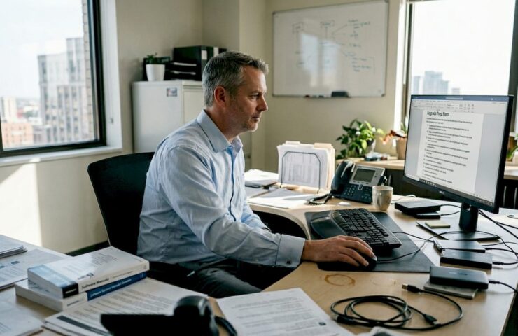 IT-chef förbereder sig för OS-uppgradering