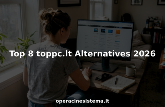 Woman comparing digital alternatives at home desk