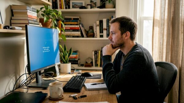 User upgrades Windows 11 on home computer