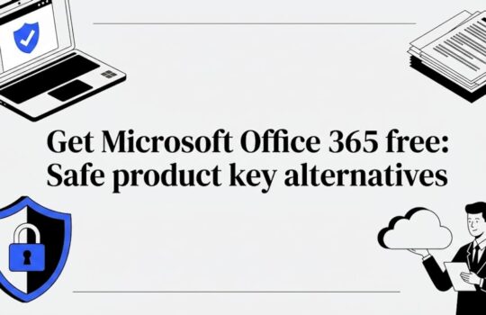 Decorative title card for Office 365 article