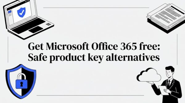 Decorative title card for Office 365 article