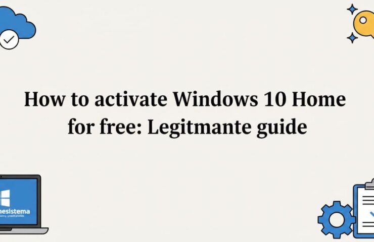 Windows activation themed title card illustration