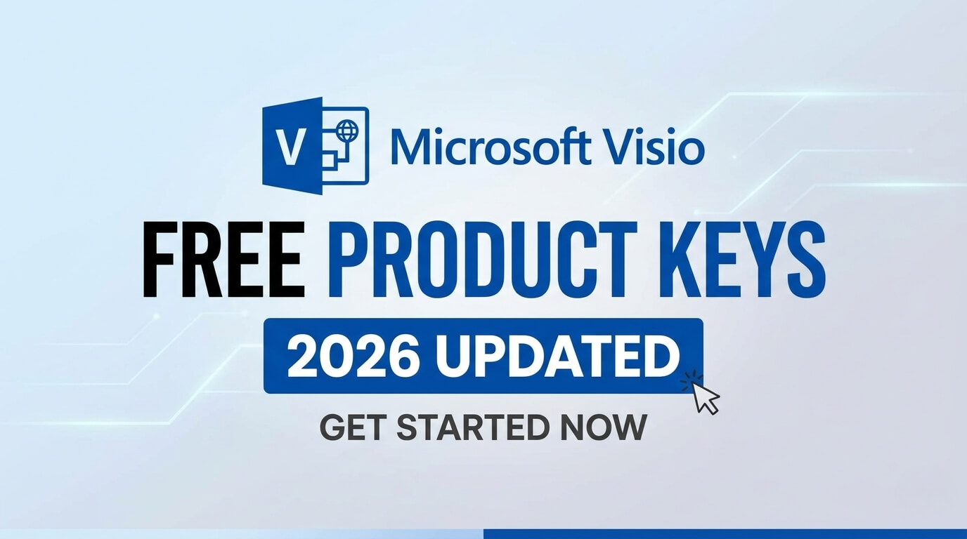คีย์ผลิตภัณฑ์ Microsoft Visio ฟรี 2026 - คีย์ใบอนุญาตใช้งานได้ ...