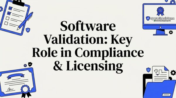 Decorative software validation and compliance title card