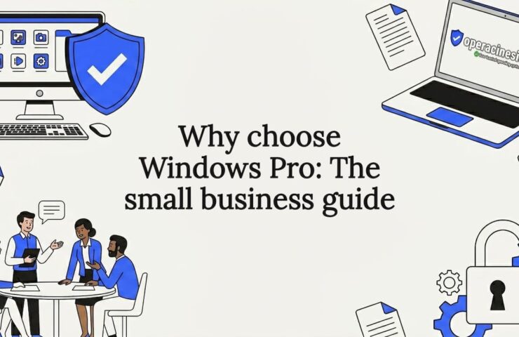 Decorative illustration for Windows Pro title card