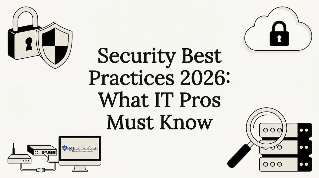 Security Best Practices 2026: What IT Pros Must Know