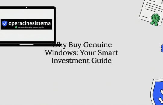 Editorial title card with Windows themed illustrations