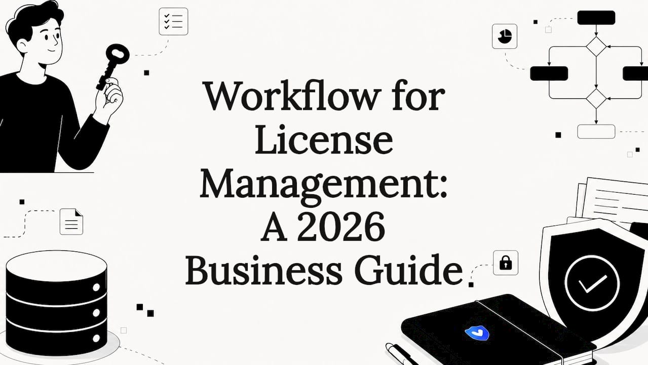 Workflow for License Management: A 2026 Business Guide